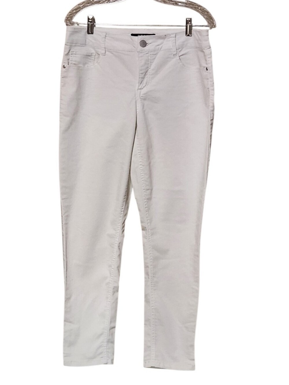 Beau Dawson White Stretchy Skinny Pants Size 10